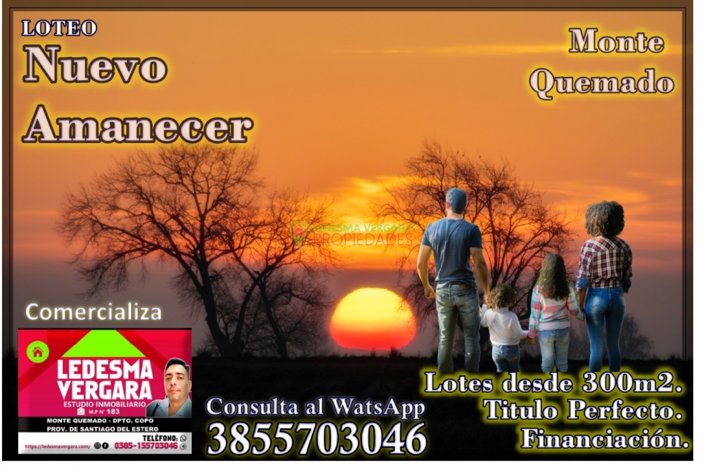 Loteo Exclusivo en Monte Quemado-Copo-Santiago del Estero