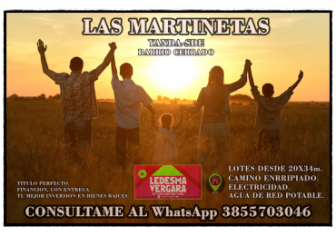 Barrio Cerrado las Martinetas - Yanda