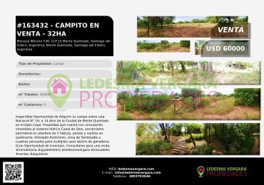 Campito en VENTA - 32HA